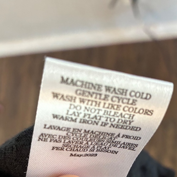 Z Supply Black Flared Jumpsuit Small NWT | Minimalist Chic Elevated Basics - Picture 4 of 6